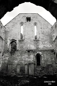 #lichtderweltfoto #schwarzweiss #klosterruinestadtroda #th&uuml;ringen #saaleholzland #ruine #kloster