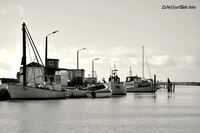 #lichtderweltfoto #schwarzweiss #d&auml;nemark #lolland #kramnitze #hafen #maritim #ostsee #fischkutter